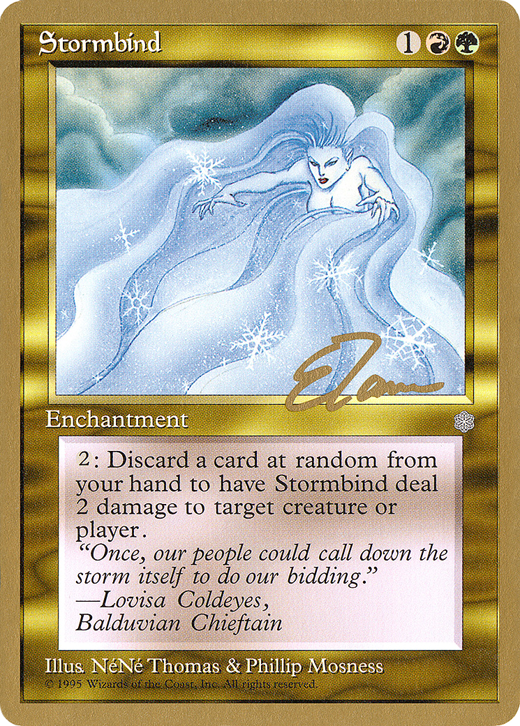 Stormbind - 1996 Eric Tam (ICE) (WCD-ET304) [Pro Tour Collector Set]