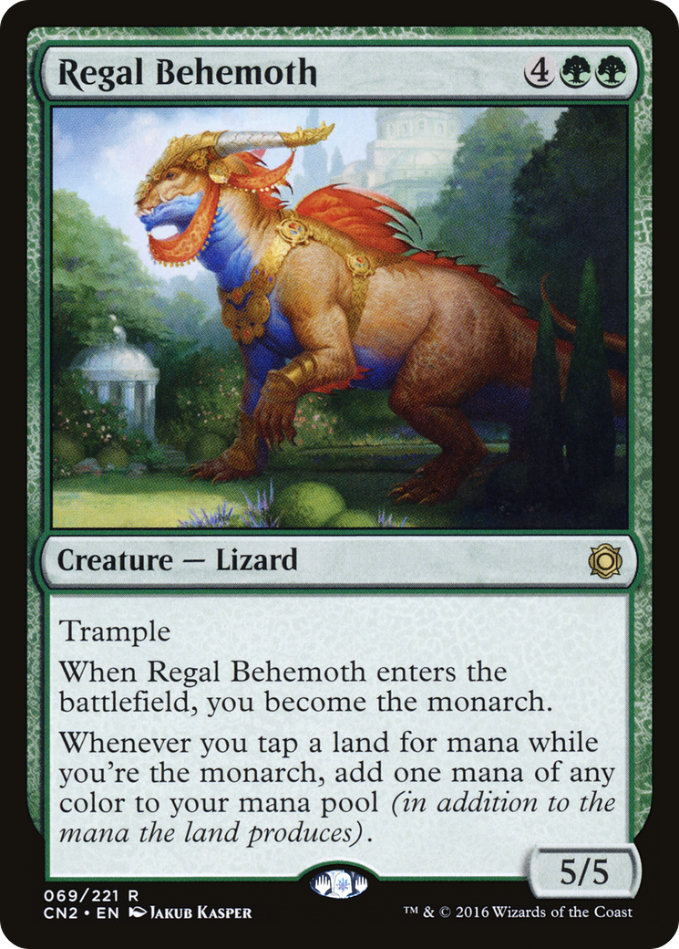 Regal Behemoth (CN2-069) [Conspiracy: Take the Crown] Foil