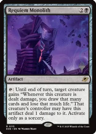Requiem Monolith (PPEOE-113) [Promo Pack: Edge of Eternities]