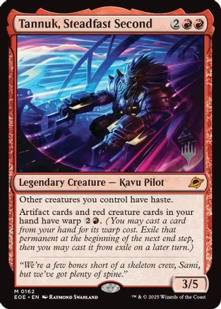 Tannuk, Steadfast Second (PPEOE-162) [Promo Pack: Edge of Eternities]