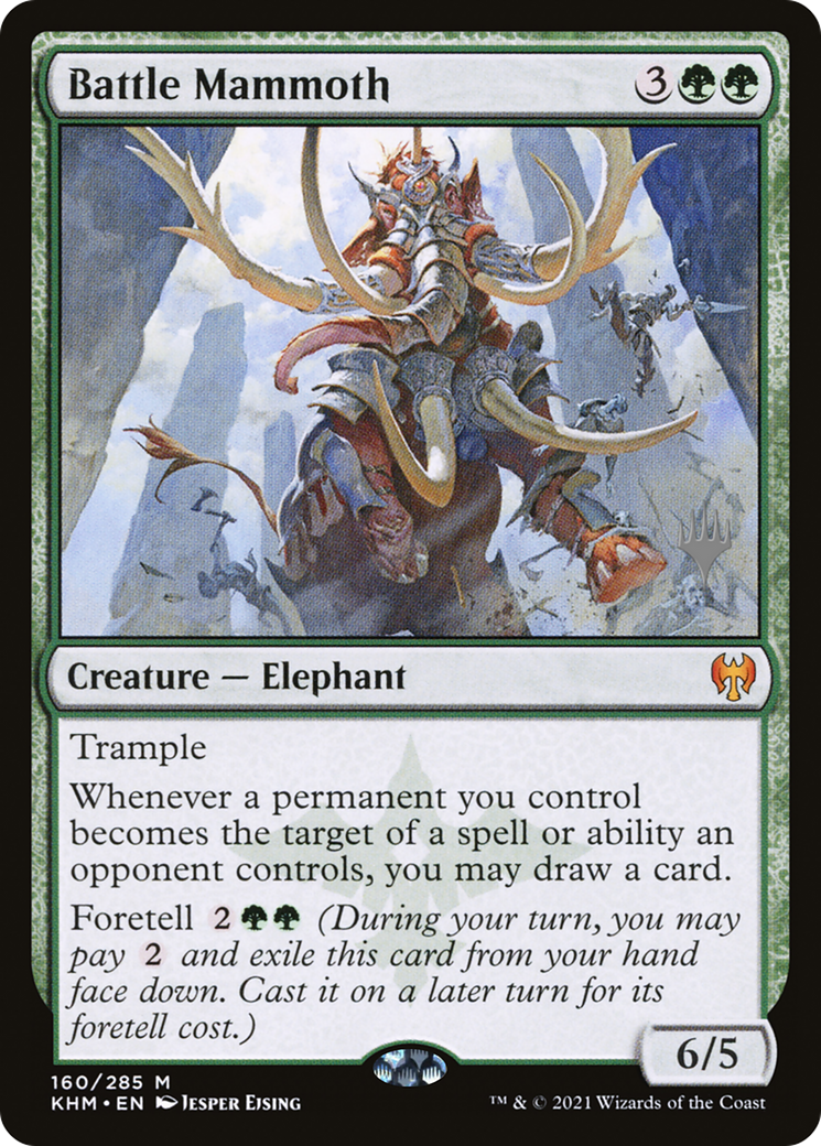 Battle Mammoth (PPKHM-160) [Promo Pack: Kaldheim Promos]