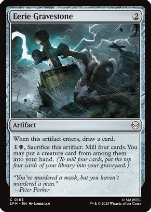 Eerie Gravestone (SPM-163) [Marvel's Spider-Man]