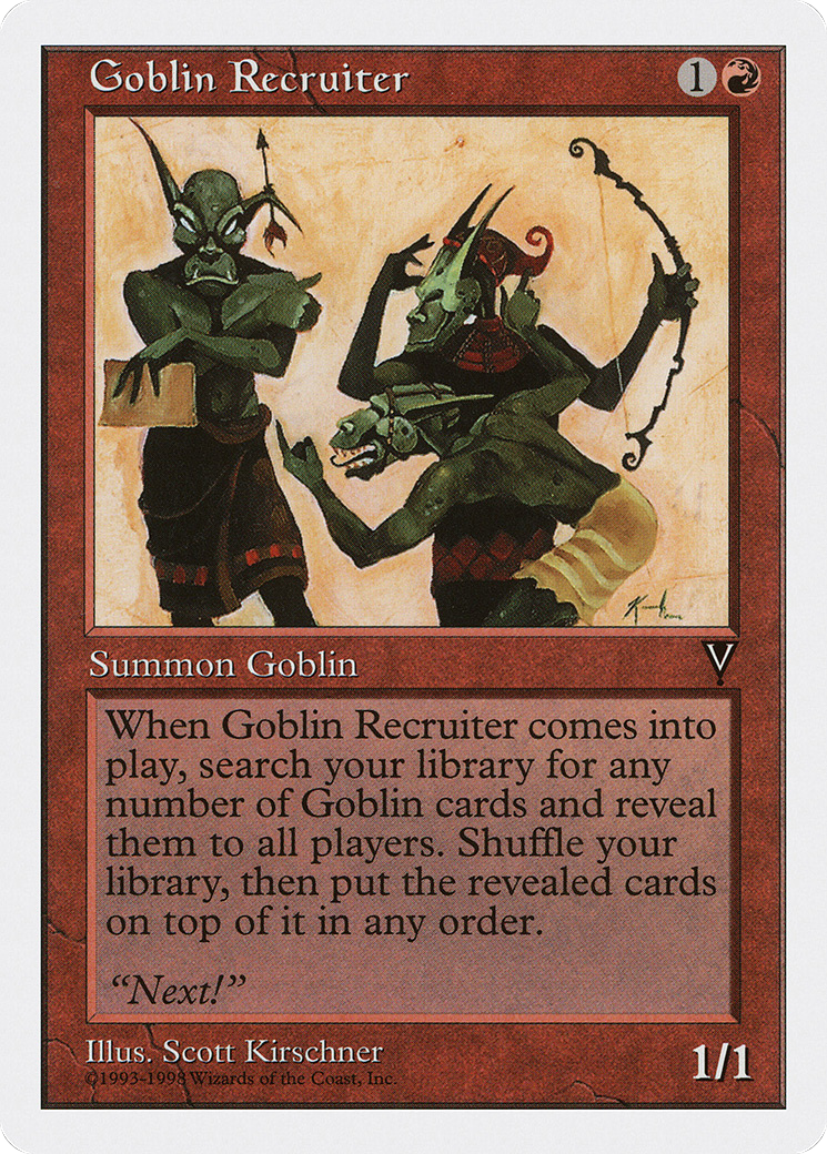 Goblin Recruiter (ATH-014) [Anthologies]