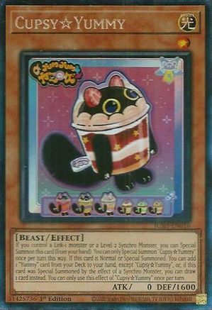 CupsyYummy (Collector's Rare) (JUSH-EN016) - Justice Hunters 1st Edition