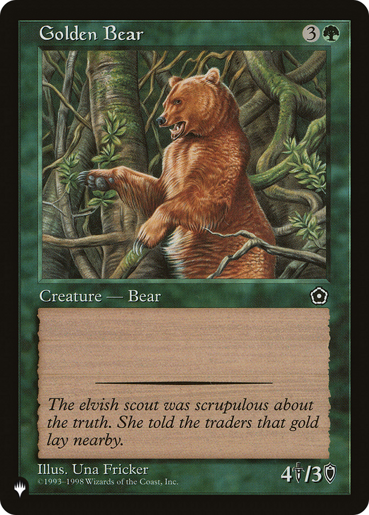Golden Bear [The List]