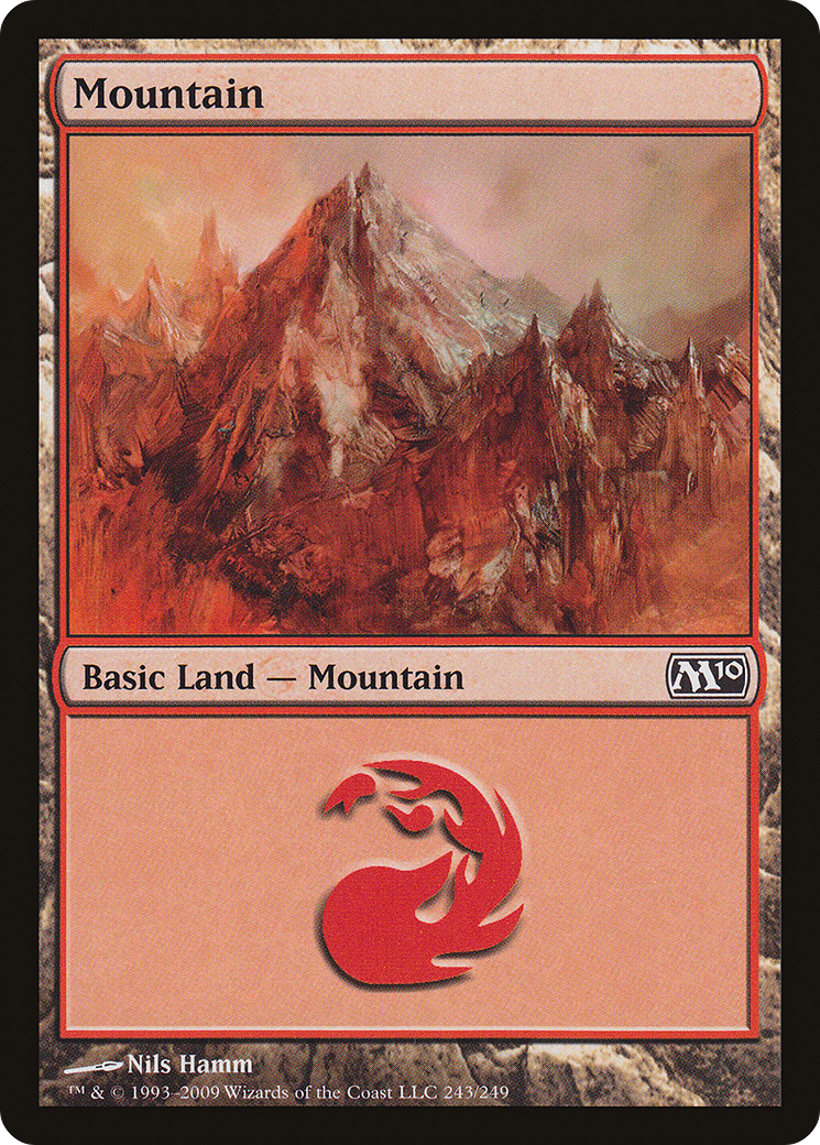 Mountain (M10-243) [Magic 2010] Foil