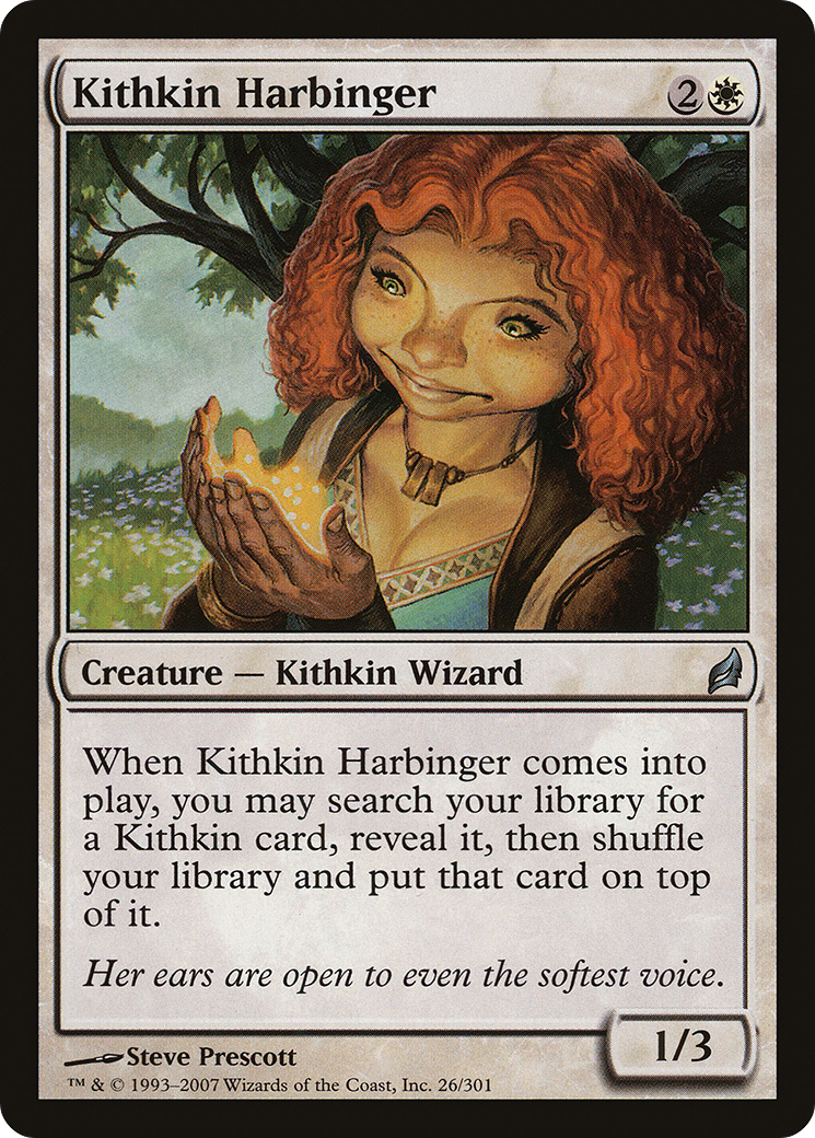 Kithkin Harbinger (LRW-026) [Lorwyn] Foil