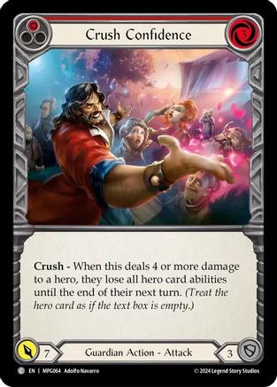 Crush Confidence (Red) (MPG064) - Mastery Pack Guardian