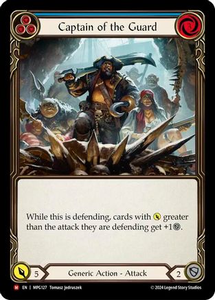 Captain of the Guard (MPG127) - Mastery Pack Guardian