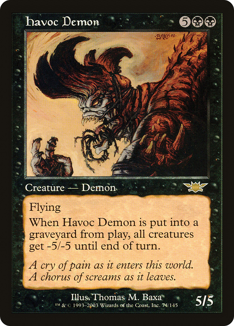 Havoc Demon (LGN-074) [Legions]