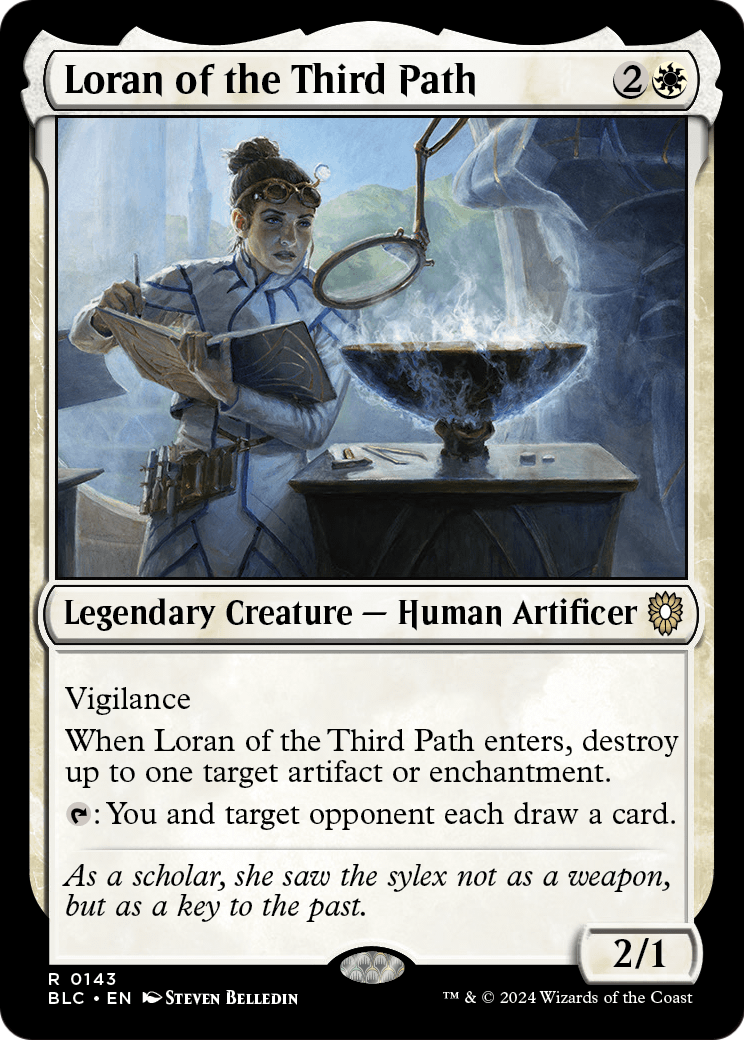 Loran of the Third Path (BLC-143) [Bloomburrow Commander]