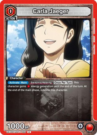 Carla Jaeger (UE10ST/AOT-1-068) - UE10ST Attack on Titan Starter Deck