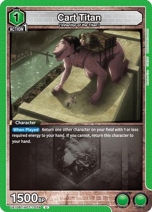 Cart Titan (UE10BT/AOT-1-039) - UE10BT Attack on Titan