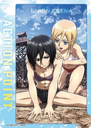Action Point Card (AP02) (UE10BT/AOT-1-AP02) - UE10BT Attack on Titan Foil
