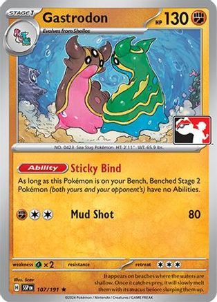 Gastrodon (107/191) [Prize Pack Series Cards] - Rare