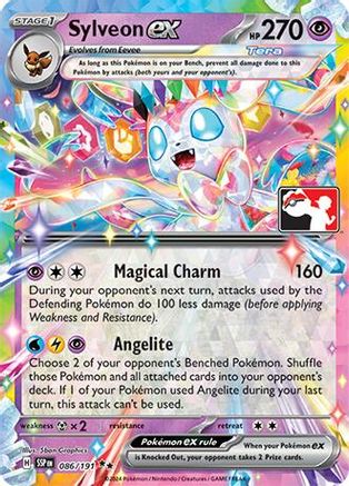 Sylveon ex (086/191) [Prize Pack Series Cards] Holofoil - Double Rare
