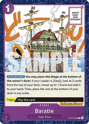 Baratie (OP12-080) - Legacy of the Master Release Event Cards
