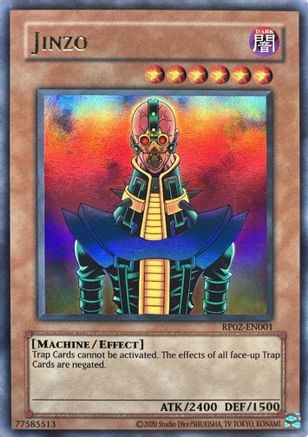Jinzo (Ultra Rare) (RP02-EN001) - Retro Pack 2 (2020 Date Reprint) Unlimited