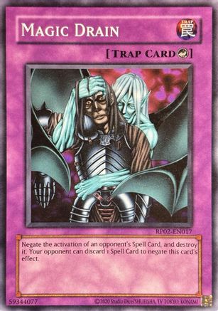 Magic Drain (Common) (RP02-EN017) - Retro Pack 2 (2020 Date Reprint) Unlimited
