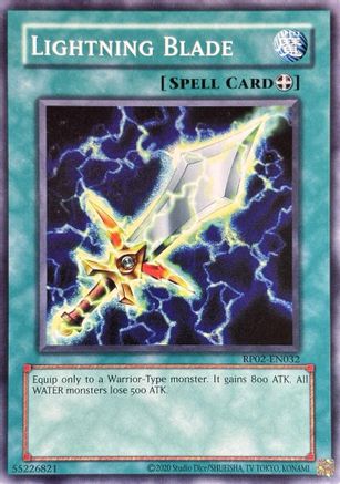 Lightning Blade (Common) (RP02-EN032) - Retro Pack 2 (2020 Date Reprint) Unlimited