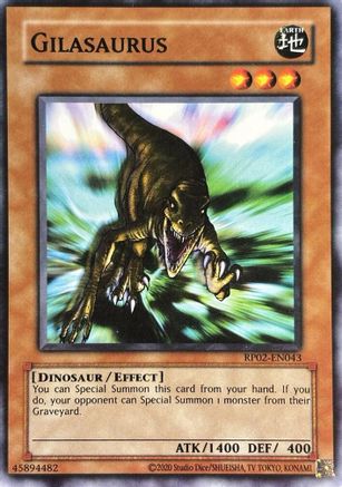 Gilasaurus (Common) (RP02-EN043) - Retro Pack 2 (2020 Date Reprint) Unlimited