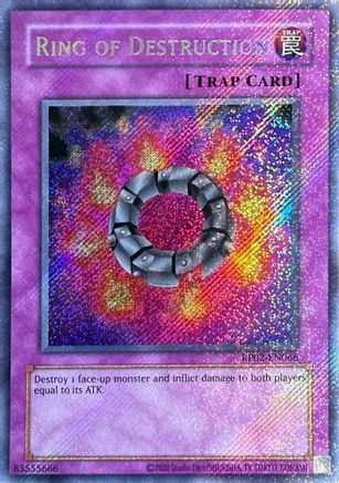 Ring of Destruction (Secret Rare) (RP02-EN066) - Retro Pack 2 (2020 Date Reprint) Unlimited
