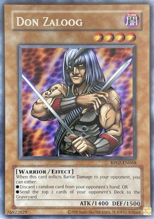 Don Zaloog (Rare) (RP02-EN068) - Retro Pack 2 (2020 Date Reprint) Unlimited