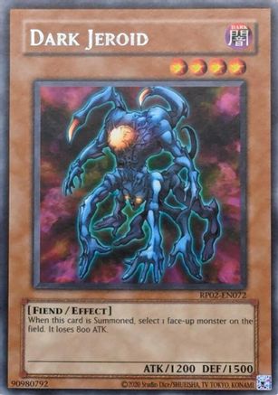 Dark Jeroid (Rare) (RP02-EN072) - Retro Pack 2 (2020 Date Reprint) Unlimited
