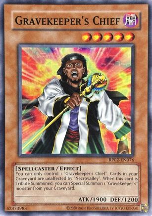 Gravekeeper's Chief (Common) (RP02-EN076) - Retro Pack 2 (2020 Date Reprint) Unlimited