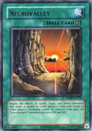 Necrovalley (Rare) (RP02-EN079) - Retro Pack 2 (2020 Date Reprint) Unlimited