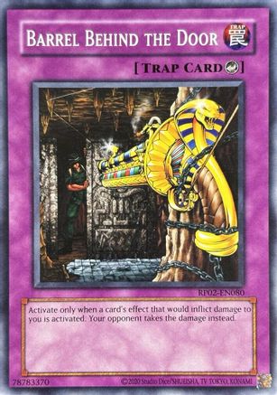 Barrel Behind the Door (Common) (RP02-EN080) - Retro Pack 2 (2020 Date Reprint) Unlimited