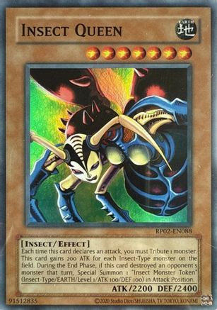 Insect Queen (Super Rare) (RP02-EN088) - Retro Pack 2 (2020 Date Reprint) Unlimited