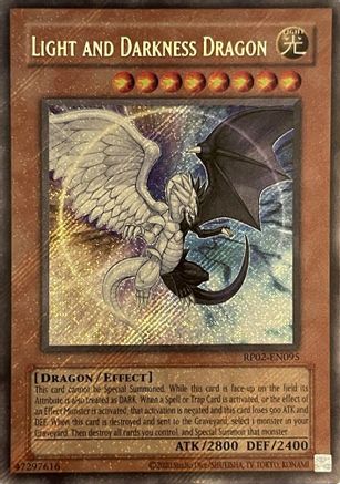 Light and Darkness Dragon (Secret Rare) (RP02-EN095) - Retro Pack 2 (2020 Date Reprint) Unlimited