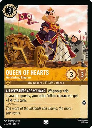 Queen of Hearts - Wonderland Empress (23/204) - Fabled