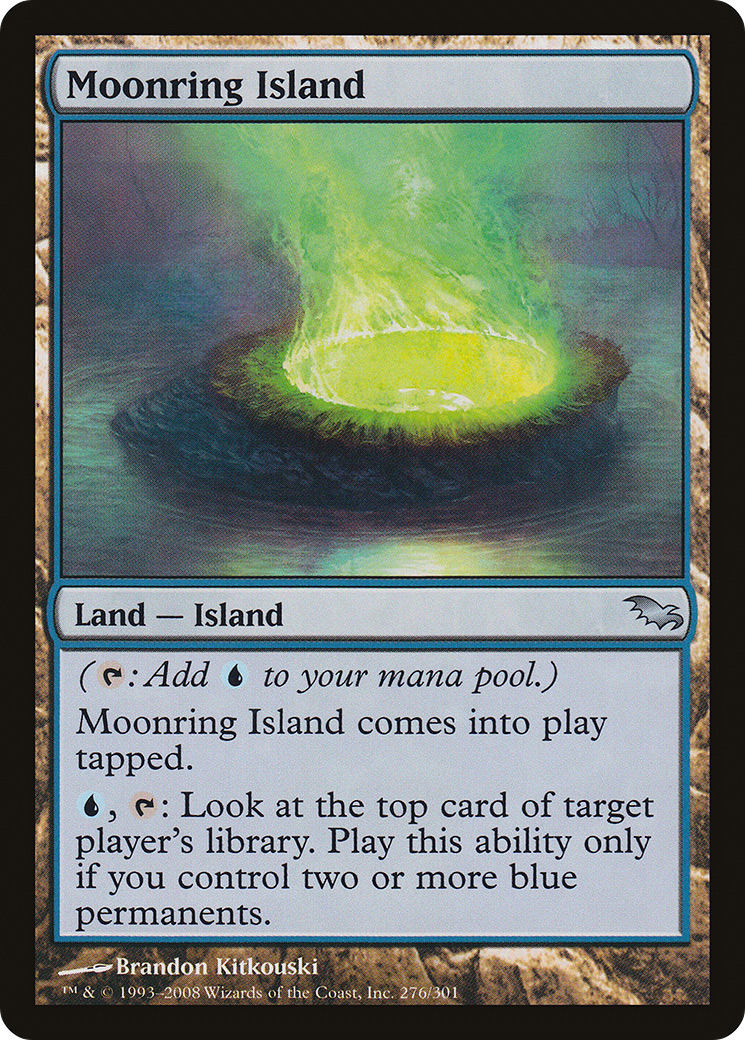 Moonring Island (SHM-276) [Shadowmoor] Foil