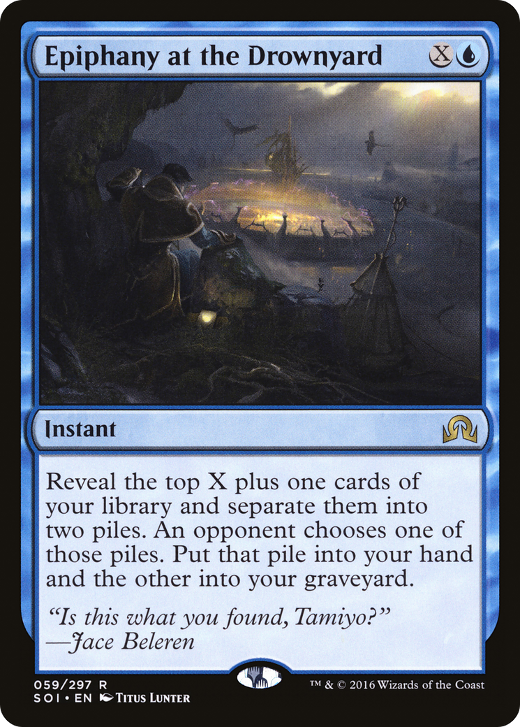 Epiphany at the Drownyard (SOI-059) [Shadows over Innistrad] Foil