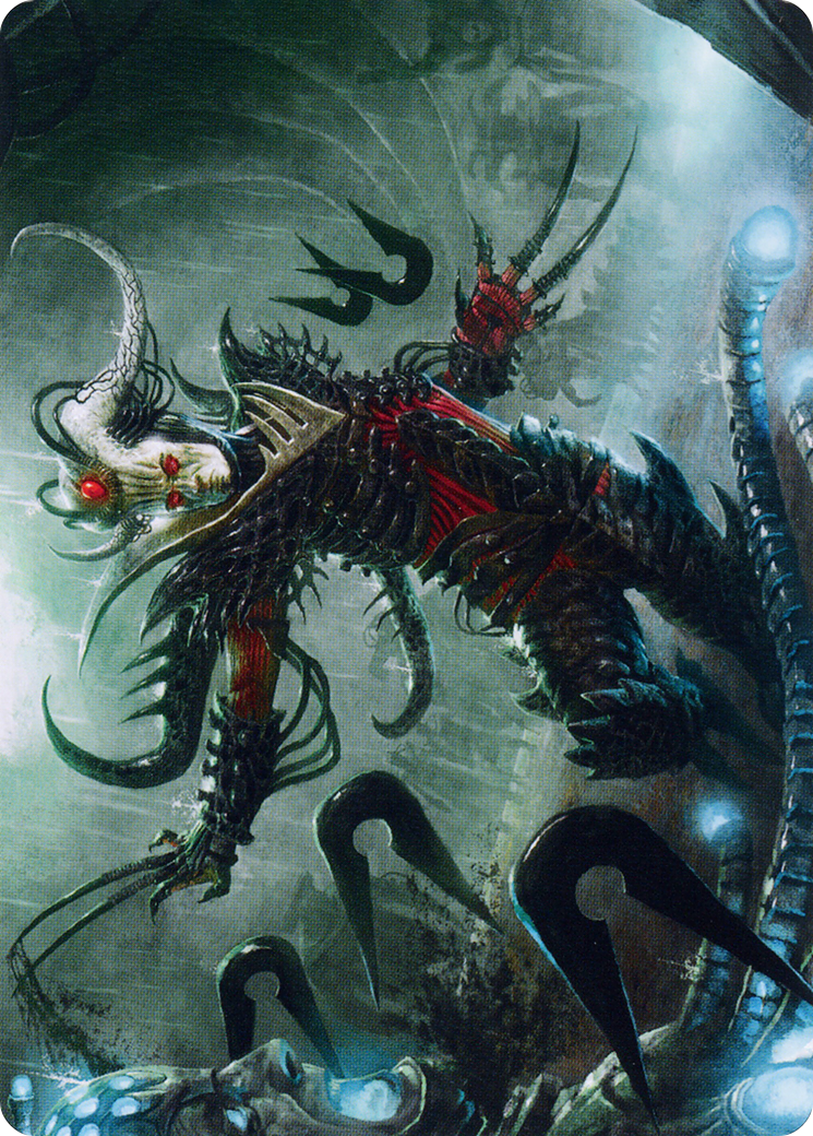 Vraan, Executioner Thane // Vraan, Executioner Thane (AONE-024) (Borderless) [Phyrexia: All Will Be One Art Series]