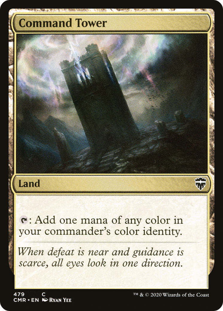 Command Tower (CMR-479) [Commander Legends] Foil