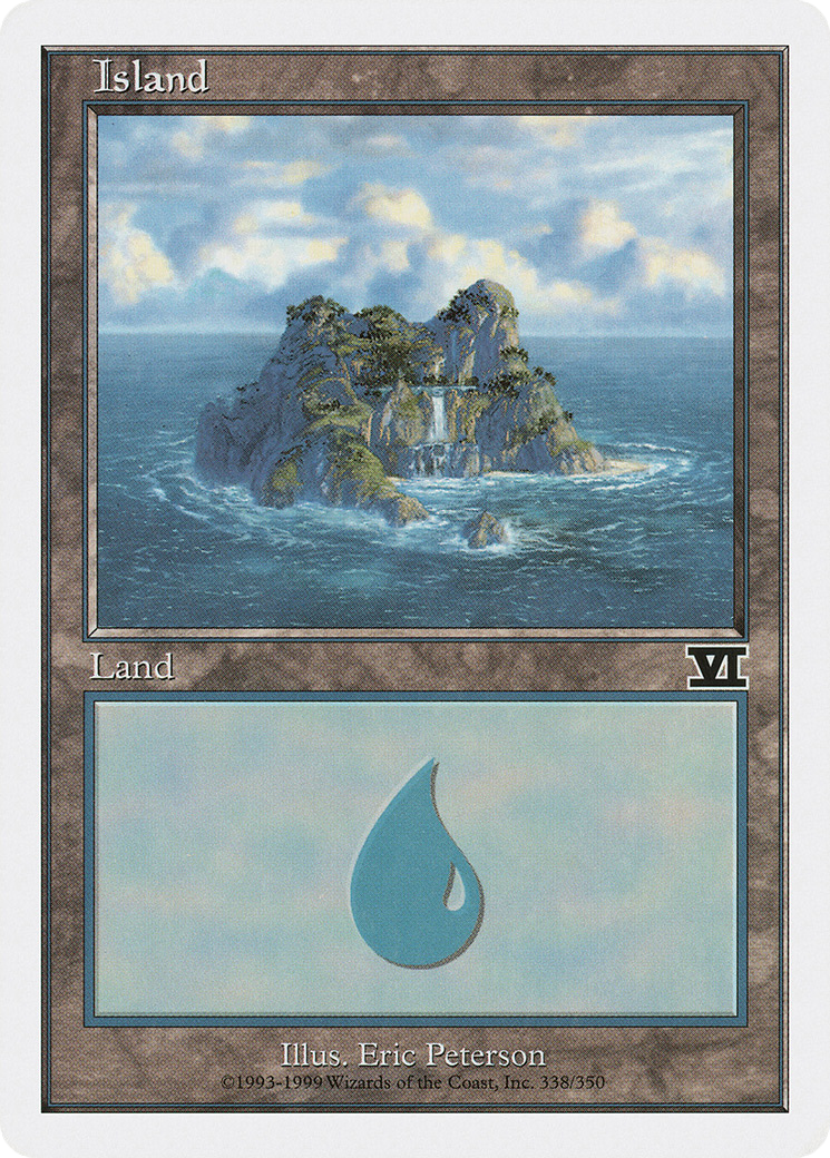 Island (6ED-338) [Classic Sixth Edition]
