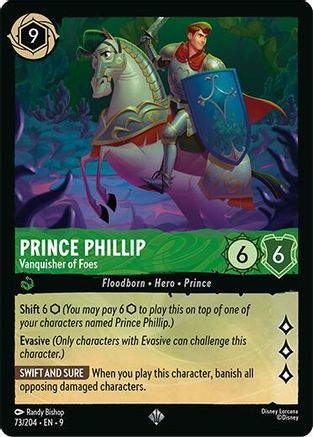 Prince Phillip - Vanquisher of Foes (73/204) - Fabled