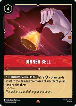 Dinner Bell (135/204) - Fabled Cold Foil