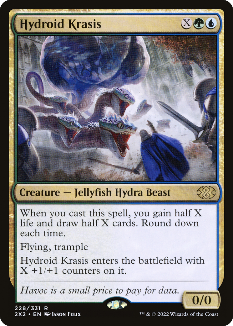 Hydroid Krasis (2X2-228) [Double Masters 2022] Foil