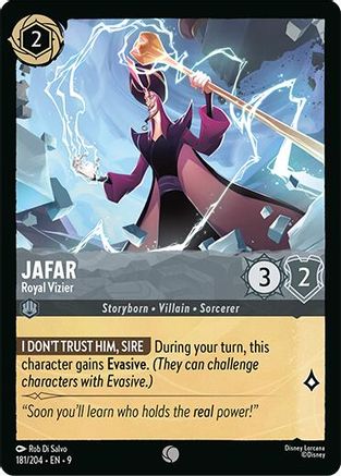Jafar - Royal Vizier (181/204) - Fabled Cold Foil