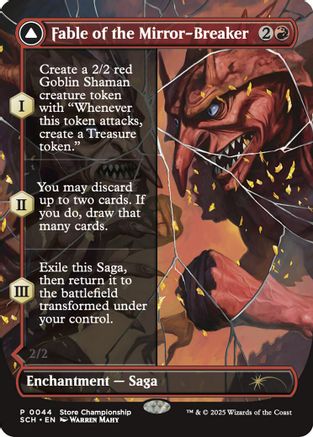 Fable of the Mirror-Breaker (GAME-044) [Game Day & Store Championship Promos]