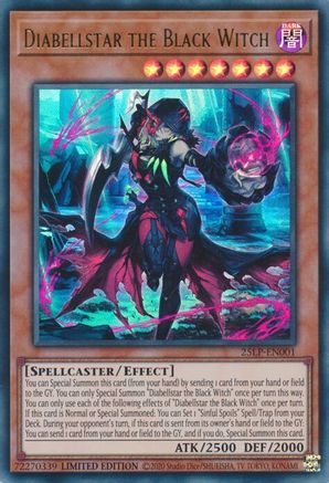 Diabellstar the Black Witch (Ultra Rare) (25LP-EN001) - Limited Pack World Championship 2025 Limited
