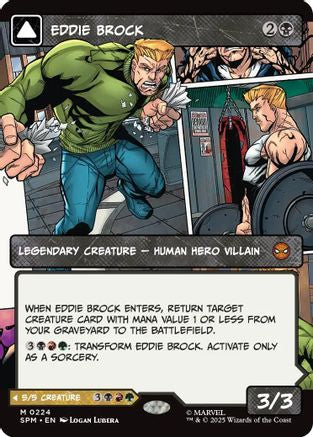 Eddie Brock (SPM-224) (Borderless) [Marvel's Spider-Man] Foil
