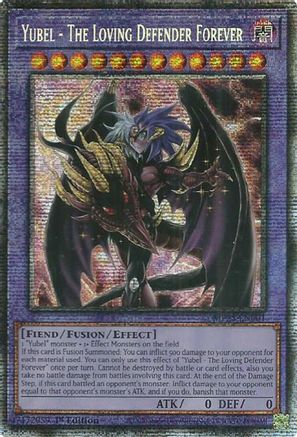 Yubel - The Loving Defender Forever (Starlight Rare) (MP25-EN001) - 2025 Mega-Pack 1st Edition