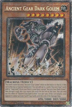 Ancient Gear Dark Golem (Starlight Rare) (MP25-EN003) - 2025 Mega-Pack 1st Edition