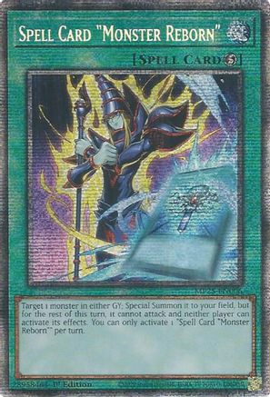 Spell Card "Monster Reborn" (Starlight Rare) (MP25-EN006) - 2025 Mega-Pack 1st Edition