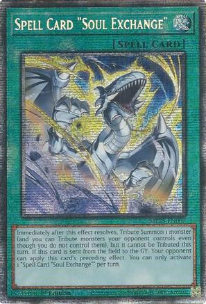 Spell Card "Soul Exchange" (Starlight Rare) (MP25-EN007) - 2025 Mega-Pack 1st Edition